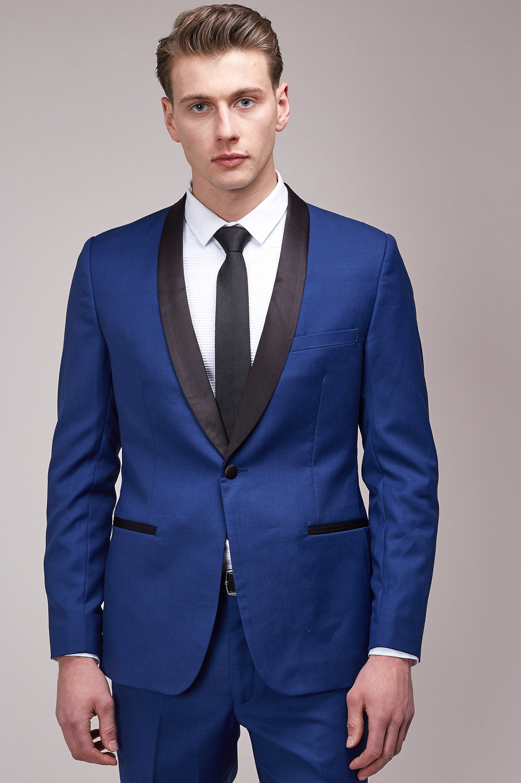 Blue shop evening jacket